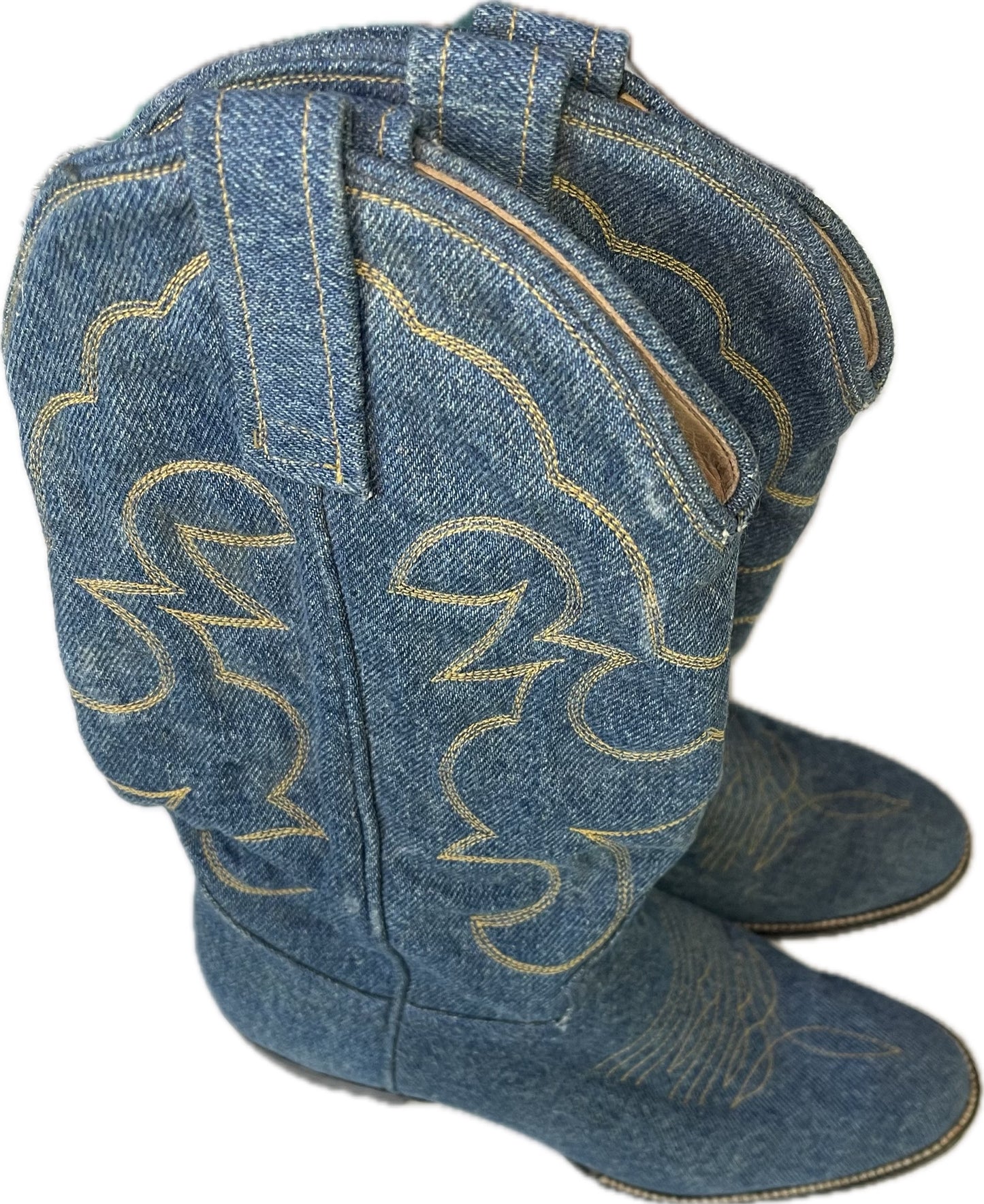 Cowboys boots Demin Jeans
